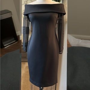 Calvin Klein off shoulder dress